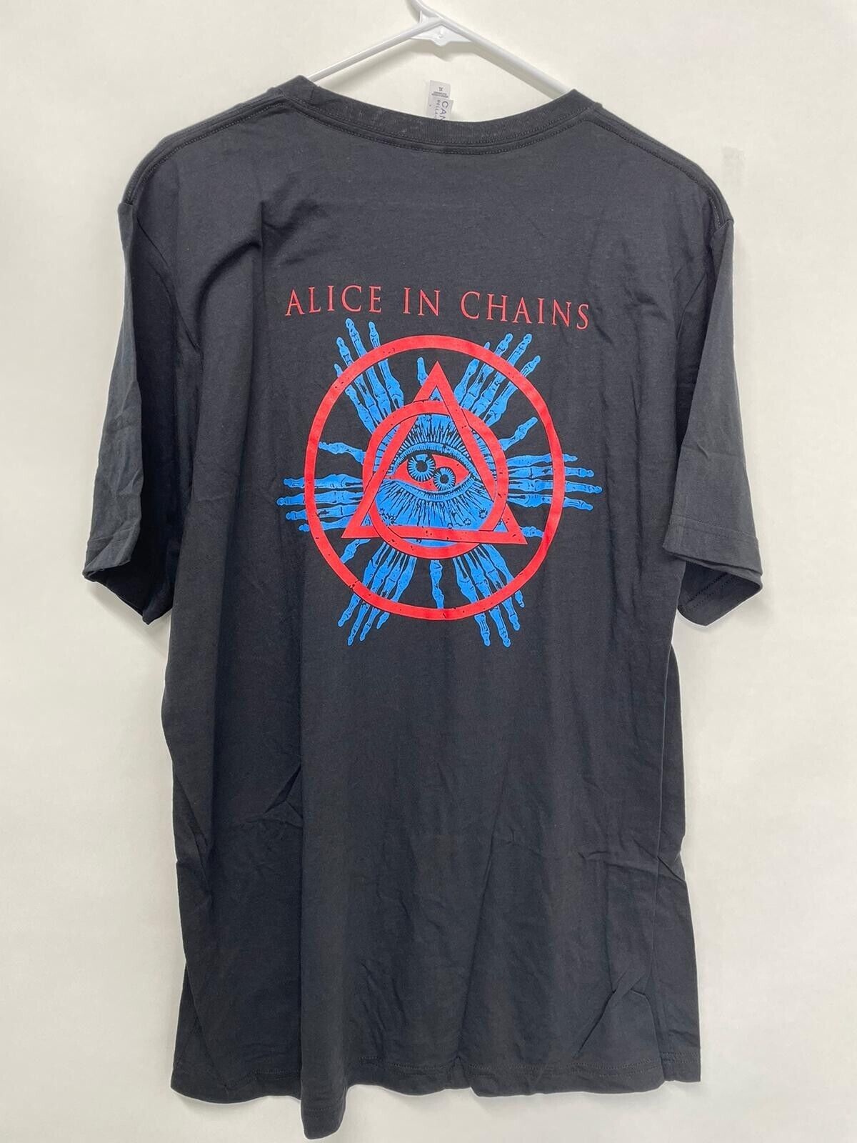 Alice in Chains Mens XL Seeing Eye T Shirt Black Short Sleeve SOLD OUT Grunge