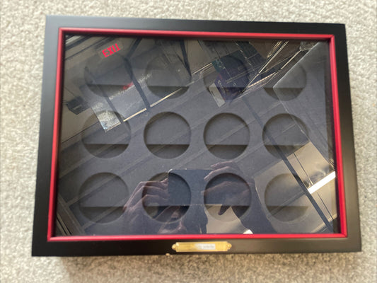 Bradford Exchange Limited Edition USMC Challenge Coins Collection Display Case