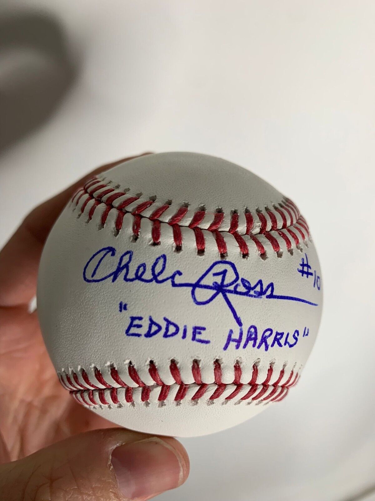 Chelcie Ross Autograph Signed Jersey Baseball Lot Cleveland Indians Major League