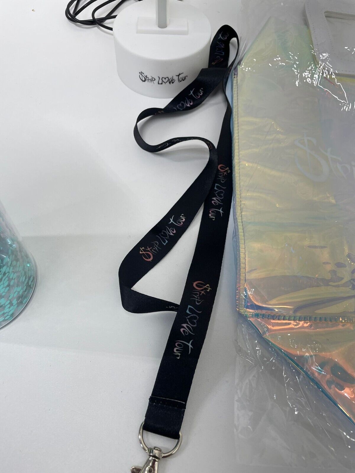 Karol G Strip Love World Tour Official Merch Tube Lamp Light Tote Bag Tumbler